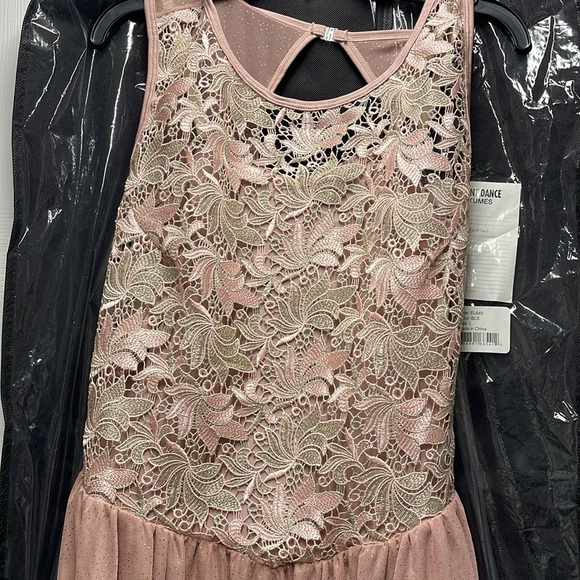 Adult Tank High-Low Mesh Lyrical Dress - Picture 2 of 8